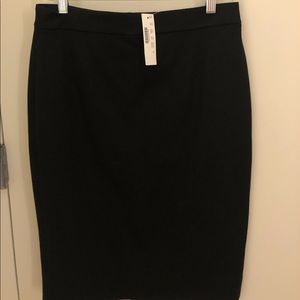 Brand new black J Crew skirt